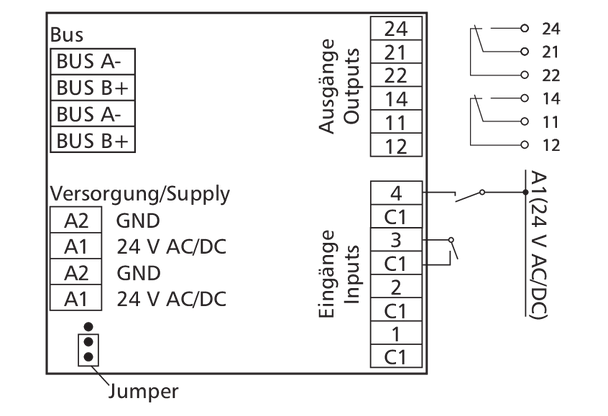 Metz Connect 1108831326IP. BMT-DIO4/2-IP65 BACnet MS/TP