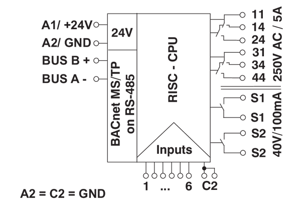 Metz Connect 1108881370. BMT-F-TP BACnet MS/TP