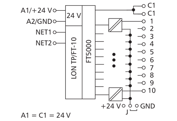 Metz Connect 1108511319. LF-DI10 LON