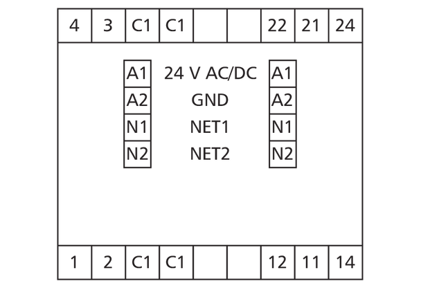 Metz Connect 110855132670. LF-F-DIO4/2 LON