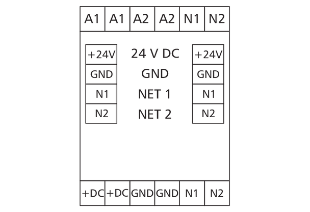 Metz Connect 110486. HUB DC