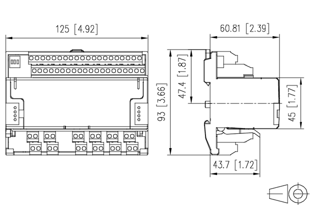Metz Connect 110935. EWIO2-M-BM M-Bus / BACnet / Modbus