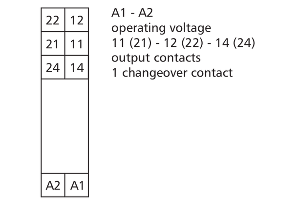 Metz Connect 11051310. RM3-1W 24 V AC