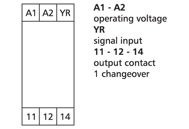 Metz Connect 11066170. KRS-F-E06 H 24 V AC/DC