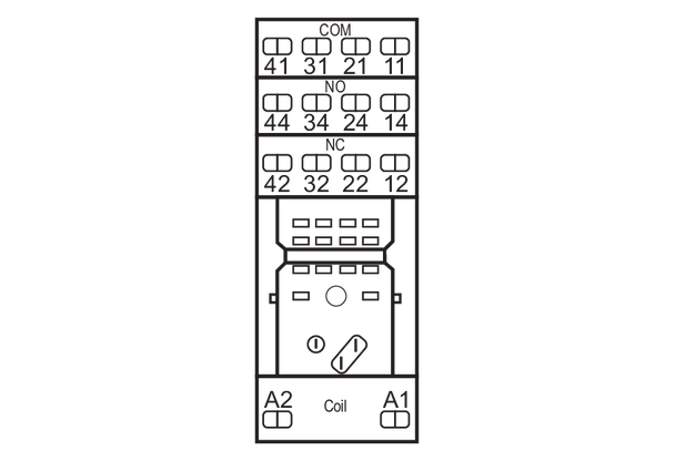 Metz Connect 110185. Socket 14 poles with spring-loaded terminals