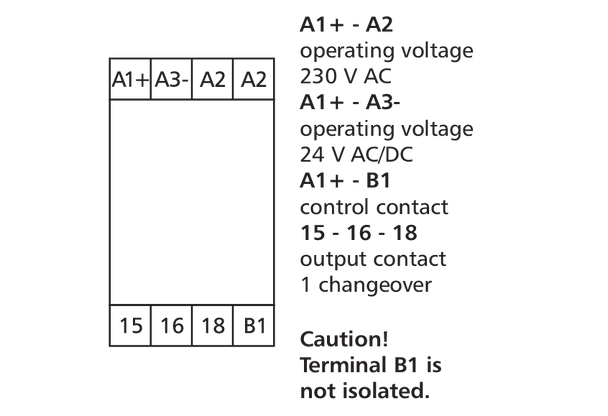 Metz Connect 11065870. MFRk-F-E08 230 V AC, 24 V AC/DC