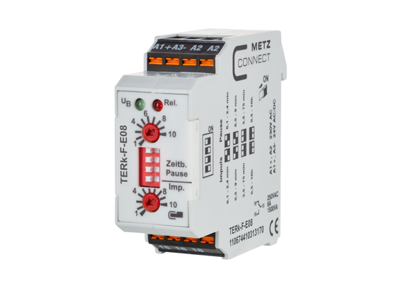 Metz Connect 110674410313170 TERk-F-E08, 230 V AC, 24 V AC/DC tp 0,1 min-10h, ti 0,1 min-10 h | American Cable Assemblies