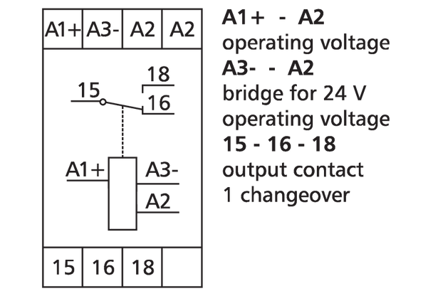 Metz Connect 110674410313170. TERk-F-E08, 230 V AC, 24 V AC/DC tp 0,1 min-10h, ti 0,1 min-10 h