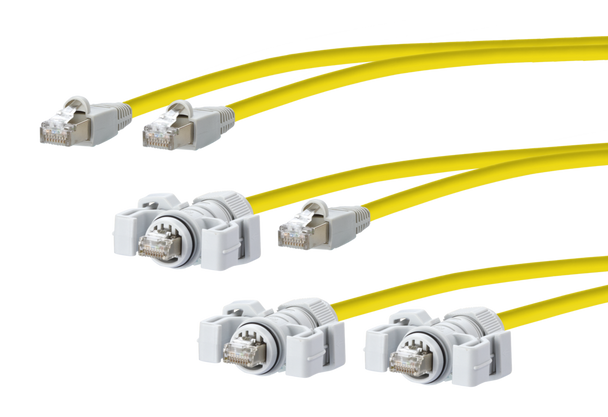 Metz Connect  E-DAT Industry patch cord RJ45 | American Cable Assemblies