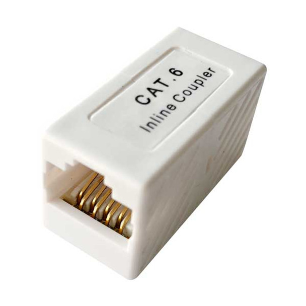 SR Component C6ICWH SR Components C6ICWH CAT6 Unshielded Inline Coupler - White | American Cable Assemblies