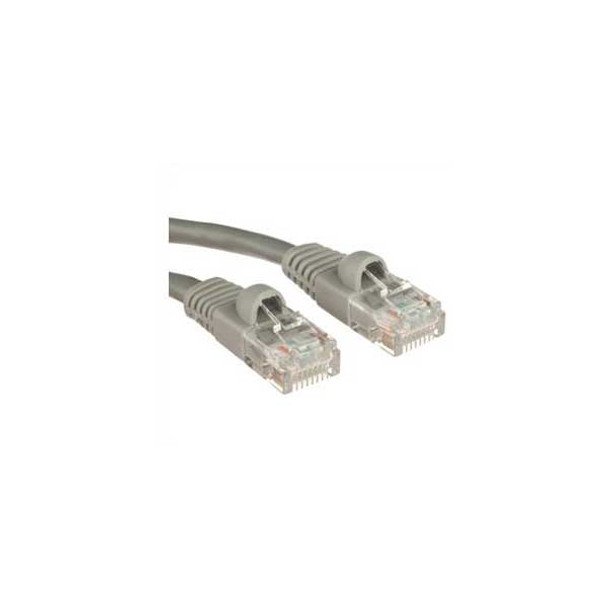 SR Component C6UST-10 Cat6 Network Patch Cable with Boots, Grey, 10FT | American Cable Assemblies