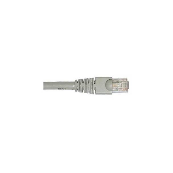 SR Component 73-6680-50 Cat5e Network Patch Cable with Boots, Grey, 50FT | American Cable Assemblies