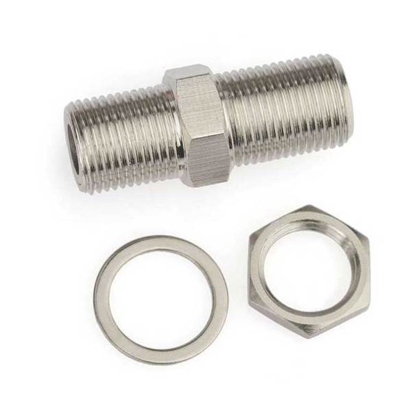 SR Component FBJTP F-Type Inline Splice with Nut & Washer, Coupler | American Cable Assemblies