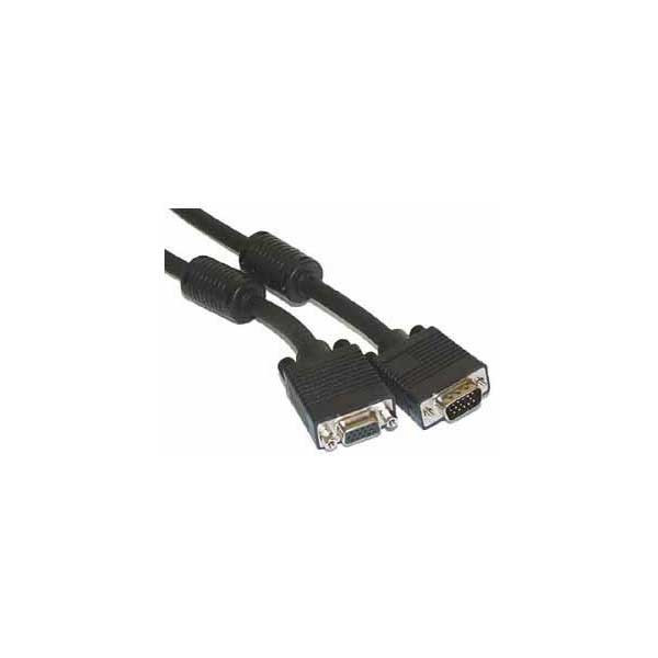 SR Components VGAMF-6 High Resolution Male to Female VGA Cable - 6'