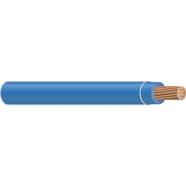Southwire 22958301 Building Wire,  THHN,  14 AWG,  500 ft,  Blue,  Nylon Jacket,  PVC Insulation | American Cable Assemblies