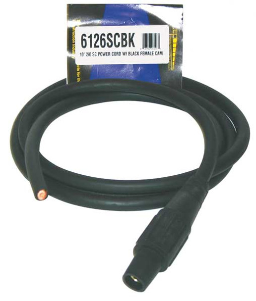 Southwire 6126SCBK Cam Lock Power Cord,  200A,  2/0 Wire Size | American Cable Assemblies