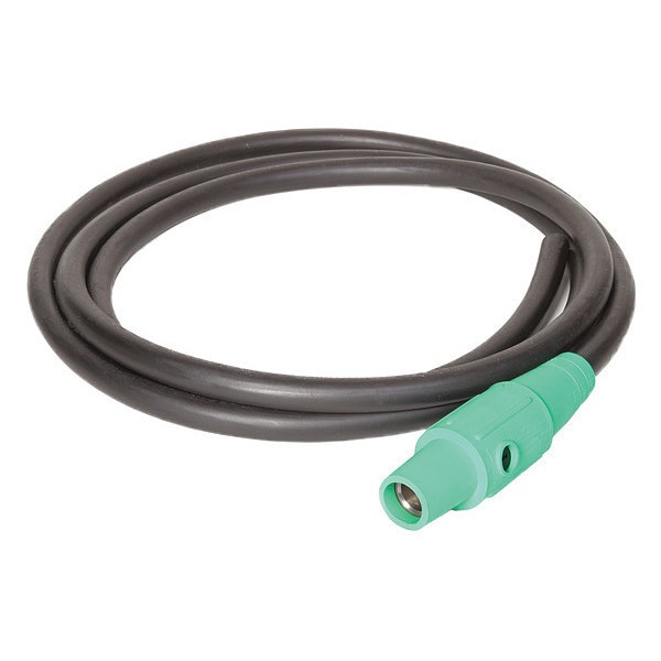 Southwire 6126SCG Cam Lock Power Cord,  200A,  Green Cam,  2/0 | American Cable Assemblies