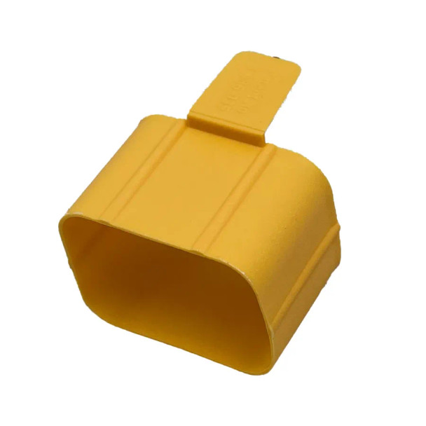 C19 SecureSleeveTab Contact Retention Insert for connecting a C19 cord end into a C20 Inlet Yellow