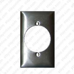 HUBBELL SS723 Wall Plate AC 1 Gang Straight Blade 30/50a 3w 2 Mount Srews