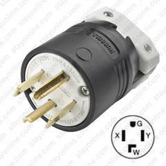 HUBBELL HBL9431C AC Plug NEMA 14-30 Male