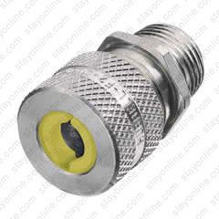 HUBBELL SHC1037 Cord Connector 3/4 Inch Thread .63-.75 Diameter Aluminum