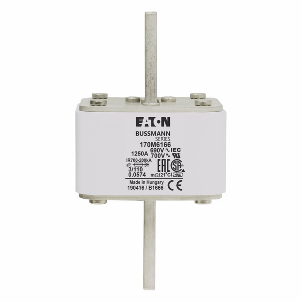 Bussmann 170M6166 Semiconductor Fuse