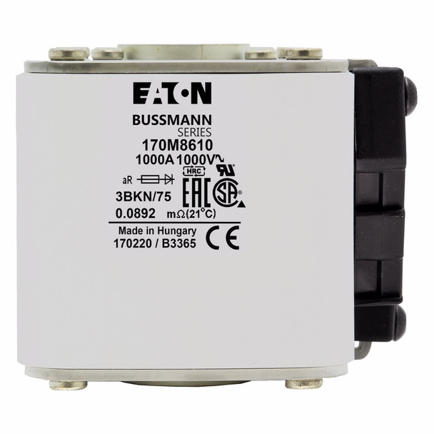 Bussmann 170M8610 Semiconductor Fuse | American Cable Assemblies