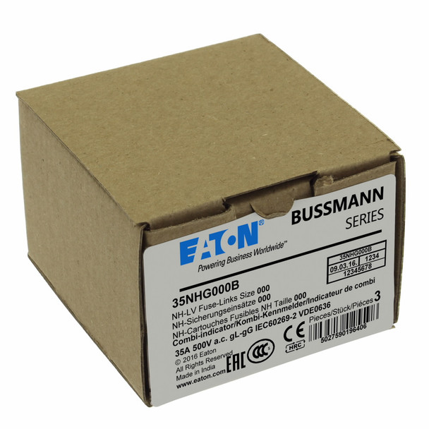 Bussmann 35NHG000B NH Fuse Link
