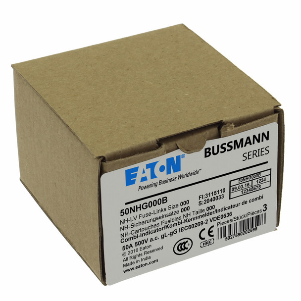 Bussmann 50NHG000B Fuse Link
