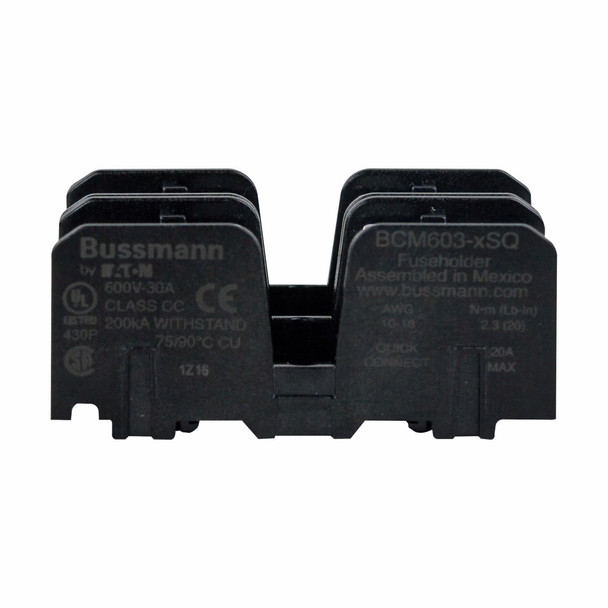 Bussmann BCM603-2SQ Power Fuse Block | American Cable Assemblies