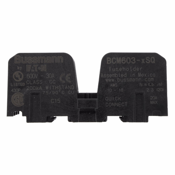 Bussmann BCM603-3SQ UL Class Power Fuse Block