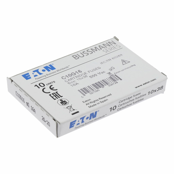 Bussmann C10G16 Industrial Fuse