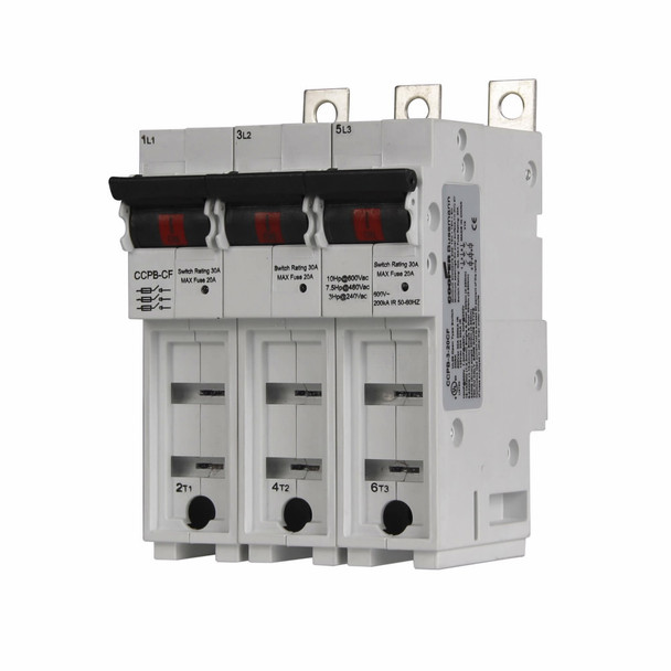 Bussmann CCPB-3-40CF Compact Circuit Protector Base