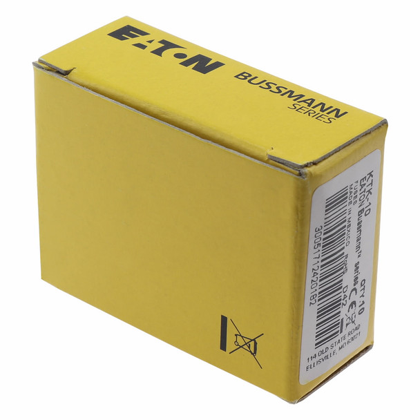Bussmann KTK-10 Fast Acting Fuse