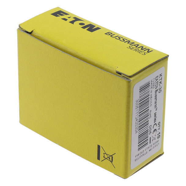 Bussmann KTK-30 Fast Acting Fuse