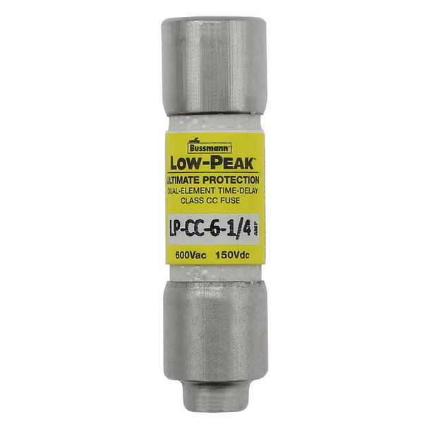 Bussmann LP-CC-6-1/4 Time Delay Fuse | American Cable Assemblies