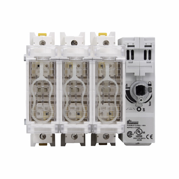 Bussmann RDF60J-3-COMP Open Rotary Disconnect Switch | American Cable Assemblies