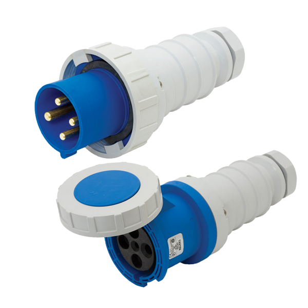 Iron Box IBX-41578-XX 520P9W to 520C9W Pin and Sleeve Extension Power Cable  Rated 20A, 120/208V, 3Ø | American Cable Assemblies