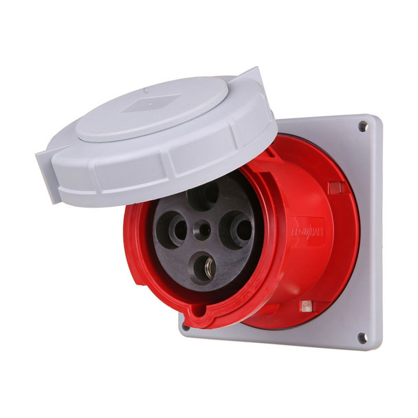 AH4100R6WDR Cooper 4100R6WDR Receptacle. 100/125A, 380-415V 3-Pole / 4-Wire, IEC60309