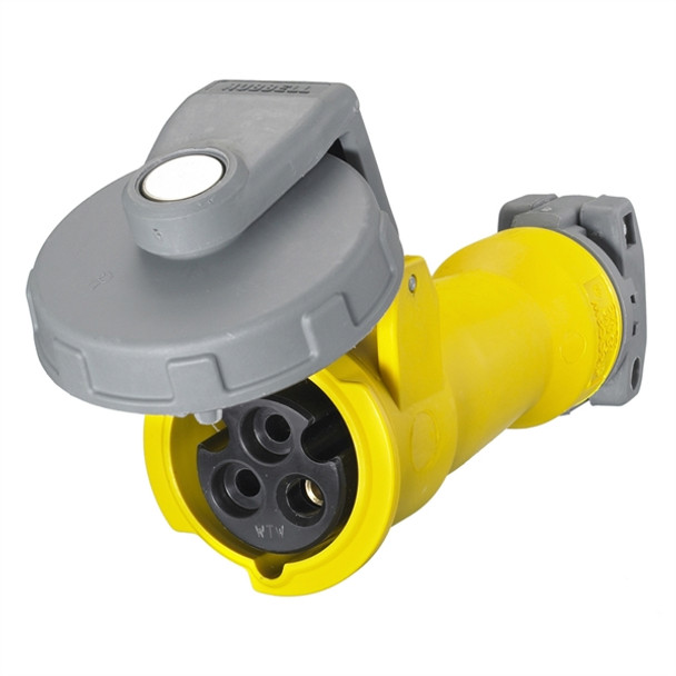 Iron Box HBL320C4W Hubbell HBL320C4W Pin and Sleeve Connector 20A/125V | American Cable Assemblies