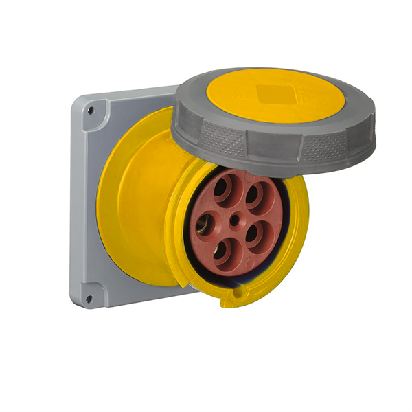 Iron Box ME3100R4W Mennekes ME3100R4W 100A, 110-125V 2-Pole Outlet | American Cable Assemblies