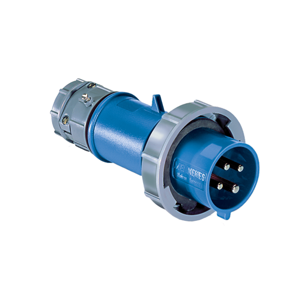 Iron Box ME530P9W Mennekes ME530P9W 30A, 120/208V, 4-Pole Plug | American Cable Assemblies