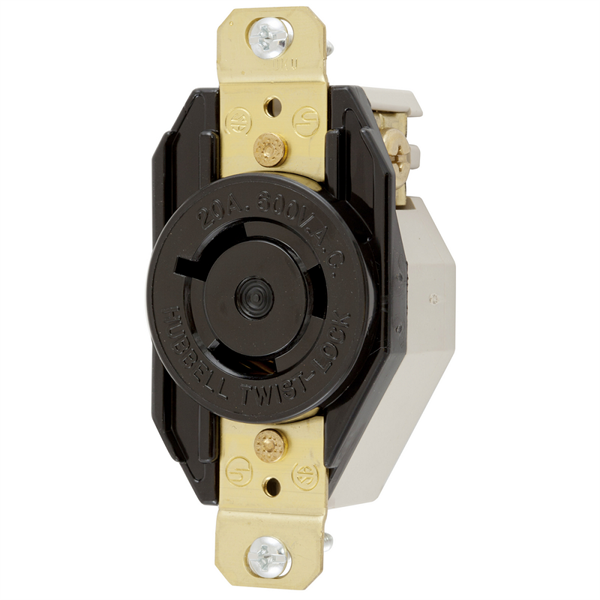 Iron Box HBL2350 Hubbell HBL2350 L9-20R Twist-Lock Receptacle | American Cable Assemblies