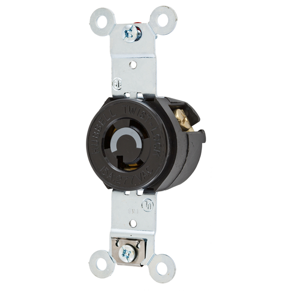 Iron Box HBL4760 Hubbell HBL4760 L7-15R Twist-Lock Receptacle | American Cable Assemblies
