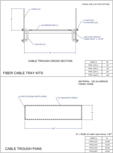 Moreng Telecom FPS-115T 15"   Fps Kit  -  Yellow | American Cable Assemblies