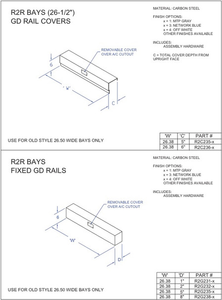 Moreng Telecom R2G231-1 Fxd Grd Rl | American Cable Assemblies