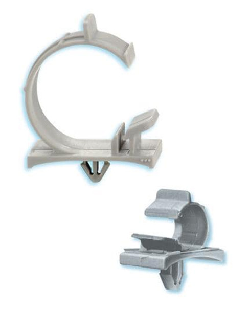 Heyco 3853 Cable Mounting & Accessories PMWC 1000-20 GRAY LOCK REL WIRE CLIP | American Cable Assemblies