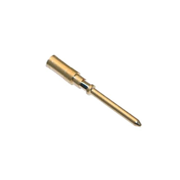 Mencom CDMD-0.3 Male Crimp Contact Pin, Gold, 10amp, 22 awg | American Cable Assemblies
