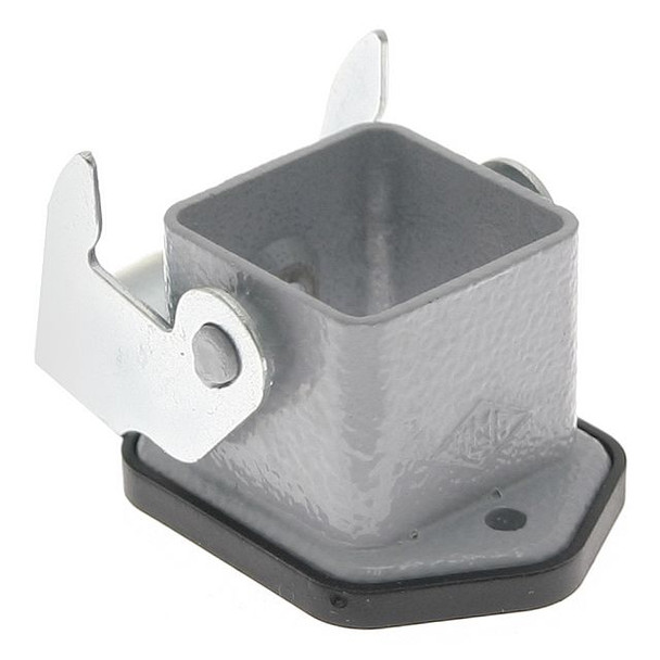 Mencom CKA-03I Standard, Rectangular Base, Bulkhead mount, size 21.21, Single Latch | American Cable Assemblies