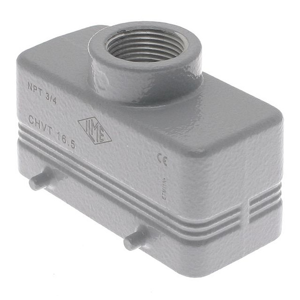 Mencom CHVT-16.5 Standard, Rectangular Hood, size 77.27, 4 Pegs, Top .75-NPT cable entry | American Cable Assemblies